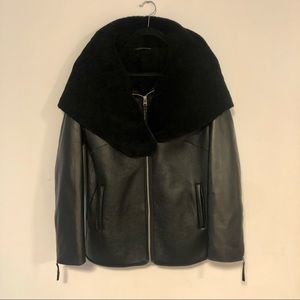 Danier Leather Shearling Coat
